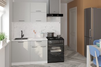 Кухонный гарнитур Шелли лайт 1200 мм (Герда) в Сухом Логу - suhoj-log.mebel-e96.ru