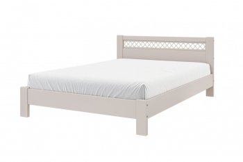 Кровать из массива Шейла льняной (БМ) в Сухом Логу - suhoj-log.mebel-e96.ru