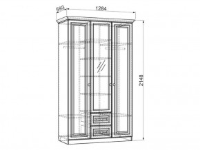 Шкаф 1300 мм 3-х створчатый Белла (Мебельсон) в Сухом Логу - suhoj-log.mebel-e96.ru