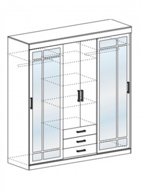 Шкаф-купе Лидер 2К 1700 мм (СтендМ) в Сухом Логу - suhoj-log.mebel-e96.ru