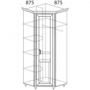 Шкаф угловой Ралли 862 (Яна) в Сухом Логу - suhoj-log.mebel-e96.ru