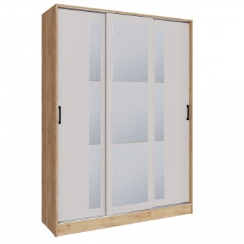 Шкаф-купе Стиль-2 1600 мм крафт/кашемир (Текс) в Сухом Логу - suhoj-log.mebel-e96.ru