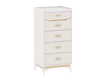 Комод высокий Сиде Белый (СБК) в Сухом Логу - suhoj-log.mebel-e96.ru