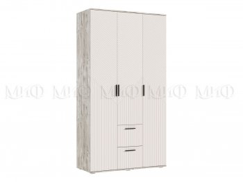 Шкаф 1200 мм Сильвия, дуб юкон/кашемир (Миф) в Сухом Логу - suhoj-log.mebel-e96.ru