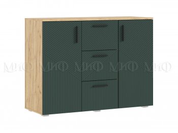 Комод Сильвия, крафт/грин (Миф) в Сухом Логу - suhoj-log.mebel-e96.ru