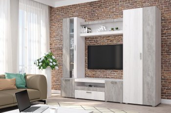 Стенка Соло (Зарон) в Сухом Логу - suhoj-log.mebel-e96.ru