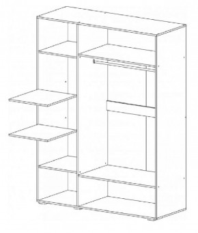 Спальный гарнитур Ненси модульный (Гор) в Сухом Логу - suhoj-log.mebel-e96.ru