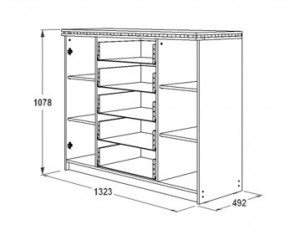 Спальный гарнитур Ольга-13 модульный в Сухом Логу - suhoj-log.mebel-e96.ru