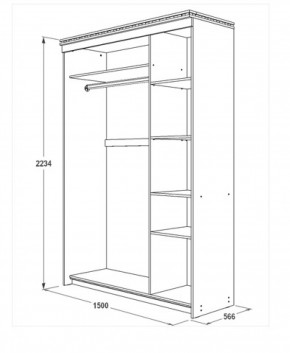 Спальный гарнитур Ольга-13 модульный в Сухом Логу - suhoj-log.mebel-e96.ru