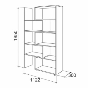 Стеллаж 1 (Мебельсон) в Сухом Логу - suhoj-log.mebel-e96.ru