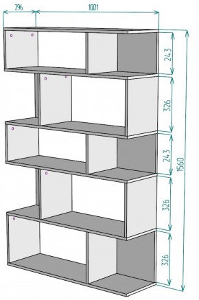 Стеллаж S11 (ДМ) в Сухом Логу - suhoj-log.mebel-e96.ru