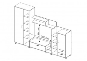 Стенка Талин (Гор) в Сухом Логу - suhoj-log.mebel-e96.ru