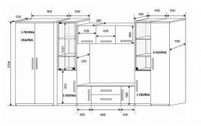 Стенка Вега 3 в Сухом Логу - suhoj-log.mebel-e96.ru