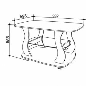 Стол журнальный Барон-2 в Сухом Логу - suhoj-log.mebel-e96.ru