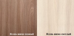 Стол компьютерный ПКС-6 (Ясень шимо темный/светлый) в Сухом Логу - suhoj-log.mebel-e96.ru