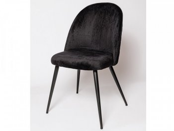 Стул С 820 Черный вельвет (ЦМ) в Сухом Логу - suhoj-log.mebel-e96.ru