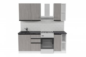 Кухонный гарнитур Сюита медиум 1400 мм (Герда) в Сухом Логу - suhoj-log.mebel-e96.ru