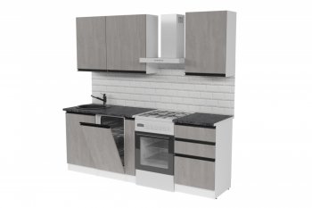 Кухонный гарнитур Сюита стандарт 1600 мм (Герда) в Сухом Логу - suhoj-log.mebel-e96.ru