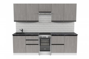 Кухонный гарнитур Сюита мега 2500 мм (Герда) в Сухом Логу - suhoj-log.mebel-e96.ru