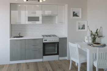 Кухонный гарнитур Терция ультра 2000 мм (Герда) в Сухом Логу - suhoj-log.mebel-e96.ru