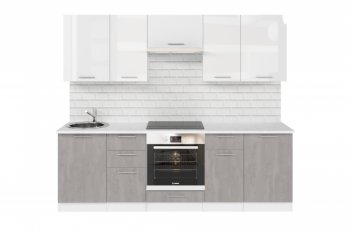 Кухонный гарнитур Терция базис 2400 мм (Герда) в Сухом Логу - suhoj-log.mebel-e96.ru