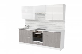 Кухонный гарнитур Терция базис 2400 мм (Герда) в Сухом Логу - suhoj-log.mebel-e96.ru