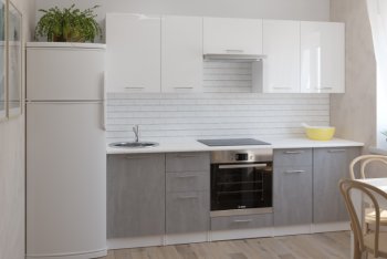 Кухонный гарнитур Терция базис 2400 мм (Герда) в Сухом Логу - suhoj-log.mebel-e96.ru