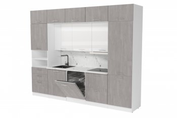 Кухонный гарнитур Терция экстра 5 3000 мм (Герда) в Сухом Логу - suhoj-log.mebel-e96.ru
