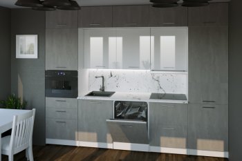 Кухонный гарнитур Терция экстра 5 3000 мм (Герда) в Сухом Логу - suhoj-log.mebel-e96.ru