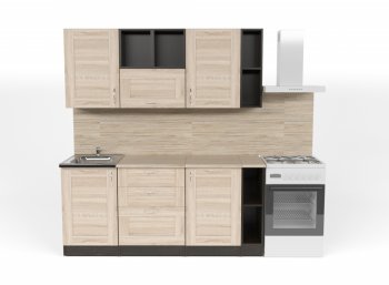 Кухонный гарнитур Томилла макси 4 1800 мм (Герда) в Сухом Логу - suhoj-log.mebel-e96.ru