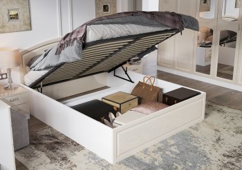 Кровать с подъемным механизмом Венеция КРПМ (ИЦ) в Сухом Логу - suhoj-log.mebel-e96.ru | фото