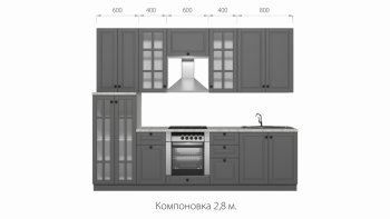 Кухонный гарнитур Верона 2800 мм в Сухом Логу - suhoj-log.mebel-e96.ru