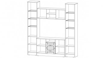 Стенка Виктория ЦС (Лин) в Сухом Логу - suhoj-log.mebel-e96.ru