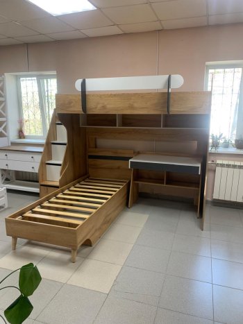 Кровать-чердак Омега-3 в Сухом Логу - suhoj-log.mebel-e96.ru