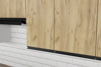 Кухонный гарнитур Янтарь экстра 3000 мм (Герда) в Сухом Логу - suhoj-log.mebel-e96.ru