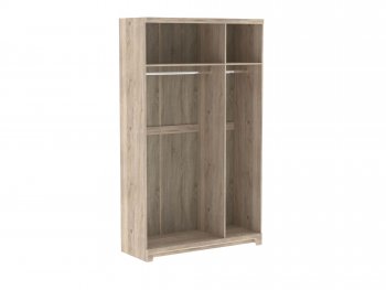 Шкаф 1400 мм Юта 3-х дверный с зеркалом (СБК) в Сухом Логу - suhoj-log.mebel-e96.ru