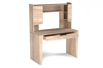 Стол письменный с надстройкой Юта (СБК) в Сухом Логу - suhoj-log.mebel-e96.ru